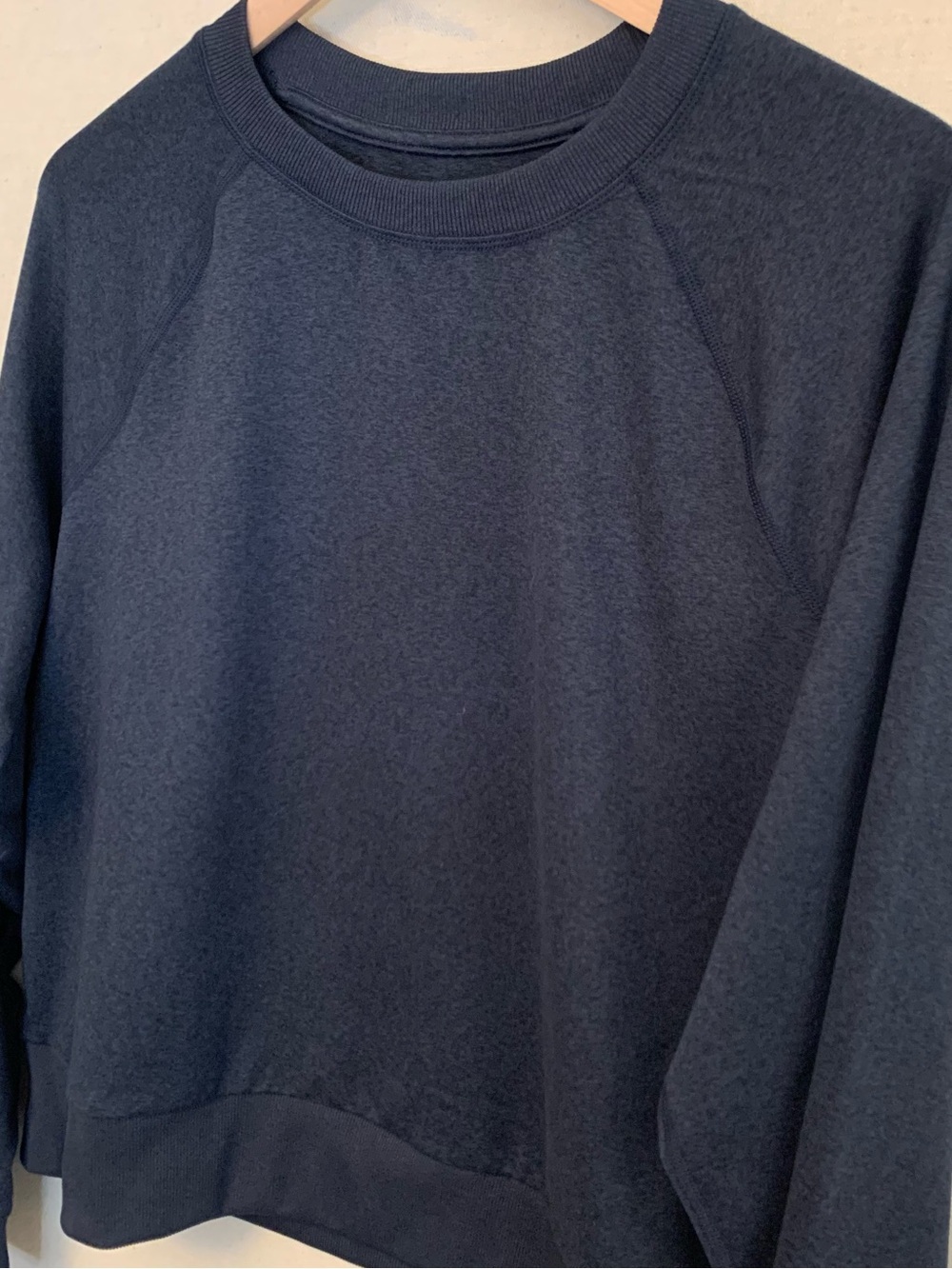 Quince Navy Crewneck Sweatshirt, Women’s Size M